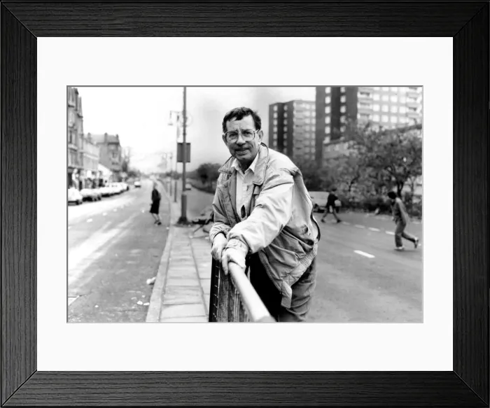 Framed Print : Sammy Gilmore, Convenor of Shop Stewards at Govan Shipbuilders, 17th October 1978 Framed Print : Sammy Gilmore, Convenor of Shop Stewards at Govan Shipbuilders, 17th October 1978