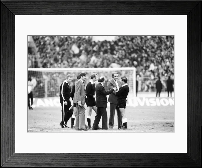 Framed Print : Brighton & Hove Albion v Manchester United FA Cup Final at Wembley Stadium Framed Print : Brighton & Hove Albion v Manchester United FA Cup Final at Wembley Stadium