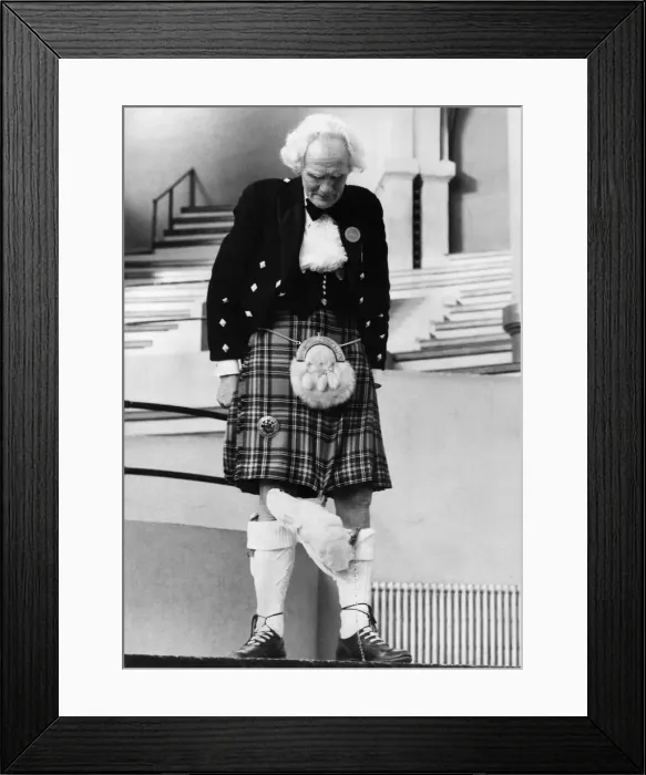 Framed Print : Cor blimey, so thats what they wear under their Kilt Framed Print : Cor blimey, so thats what they wear under their Kilt