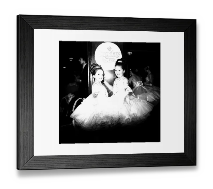 Framed Print : The Sunday Suns Junior Dance Festival at the Mayfair Ballroom in Newcastle