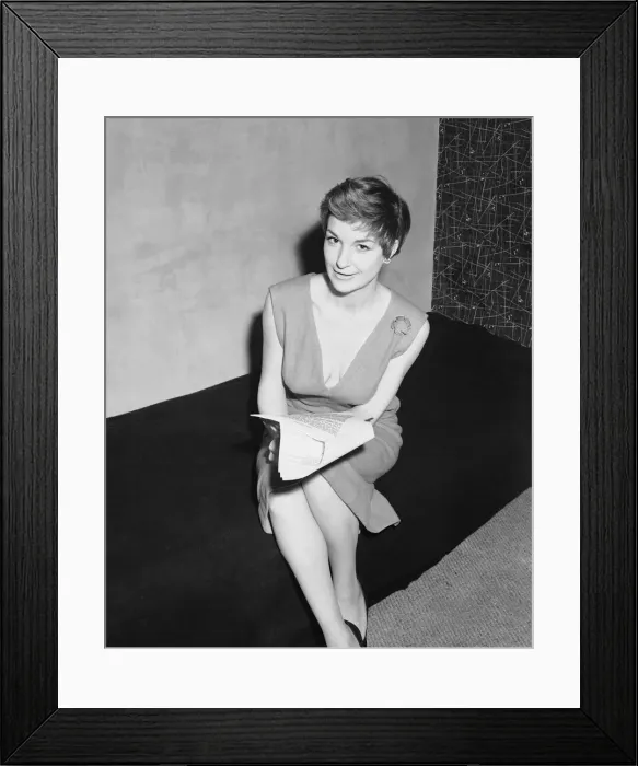 Framed Print : English jazz singer and actress Annie Ross, who appears in the show Cranks Framed Print : English jazz singer and actress Annie Ross, who appears in the show Cranks