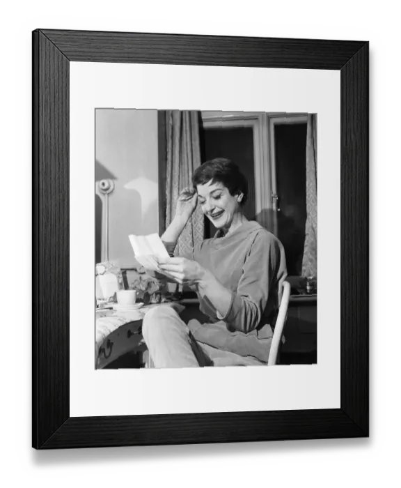 Framed Print : English jazz singer and actress Annie Ross, who appears in the show Cranks
