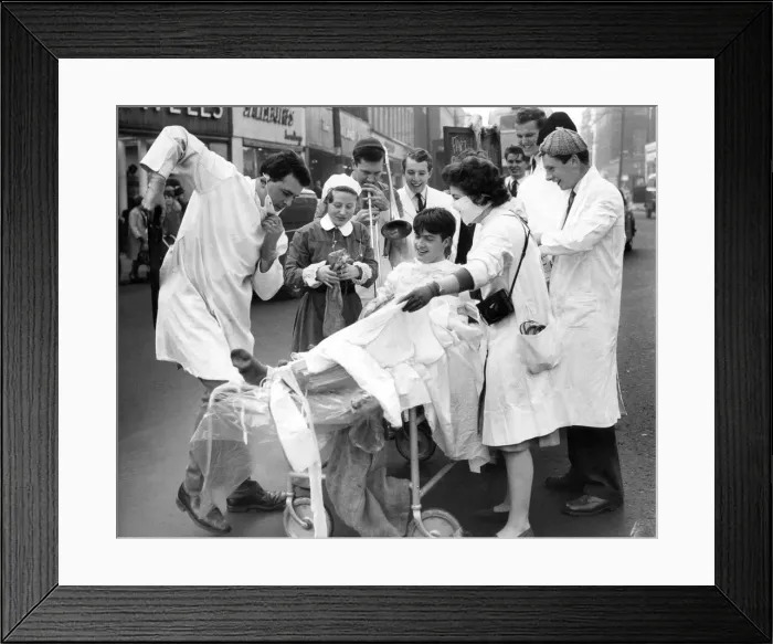 Framed Print : This wasn t the only open air operation during the Rag Week parade in Newcastle Framed Print : This wasn t the only open air operation during the Rag Week parade in Newcastle