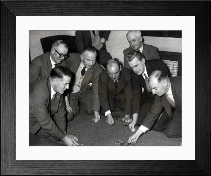 Framed Print : Tiddleywinks - Its a serious business this game of tiddley-winks. Mr Framed Print : Tiddleywinks - Its a serious business this game of tiddley-winks. Mr