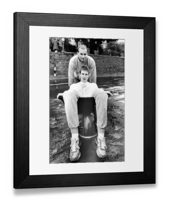 Framed Print : Brothers Duncan and Colin Scott won the traditional Ponteland Blackbird Inn wheelbarrow Framed Print : Brothers Duncan and Colin Scott won the traditional Ponteland Blackbird Inn wheelbarrow