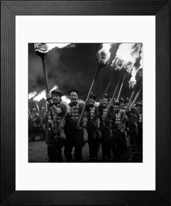 Framed Print : The Up Helly Aa Viking Fire Festival in Lerwick, Shetland Framed Print : The Up Helly Aa Viking Fire Festival in Lerwick, Shetland