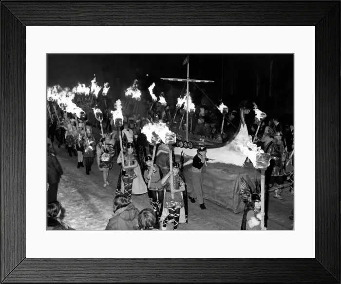 Framed Print : The Up Helly Aa Viking Fire Festival in Lerwick, Shetland Framed Print : The Up Helly Aa Viking Fire Festival in Lerwick, Shetland