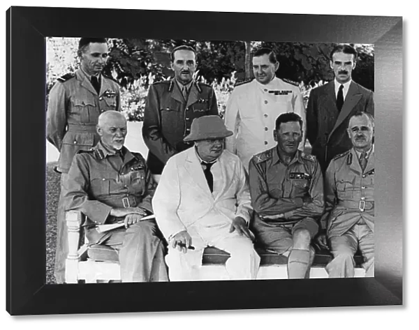 The Prime Ministers visit to the Middle East: - Mr. Churchill in Cairo. Mr