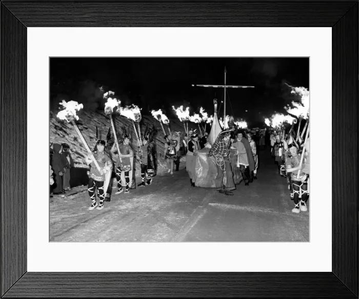 Framed Print : The Up Helly Aa Viking Fire Festival in Lerwick, Shetland Framed Print : The Up Helly Aa Viking Fire Festival in Lerwick, Shetland