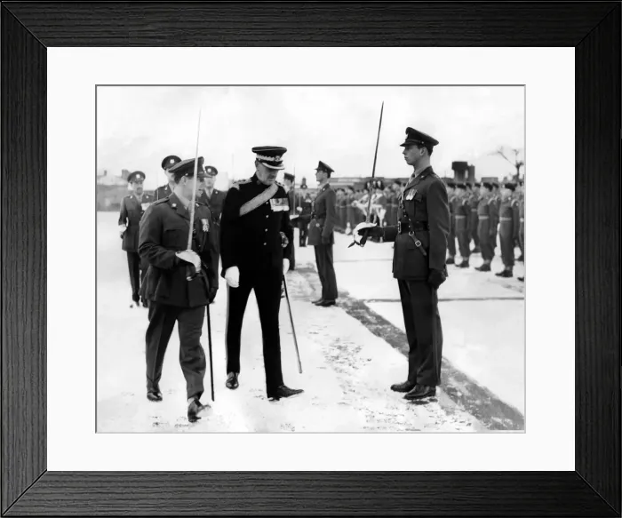 Framed Print : Prince Edward of Kent - The Duke of Kent The Duke of Kent of the Royal Scots Greys