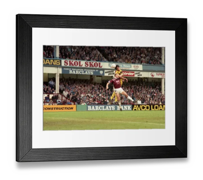 Framed Print : Coventry City v West Ham at Upton Park. The final score was 0-1 to the Sky Blues Framed Print : Coventry City v West Ham at Upton Park. The final score was 0-1 to the Sky Blues