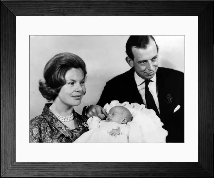 Framed Print : Prince Edward of Kent - The Duke of Kent First pictures of the Duke