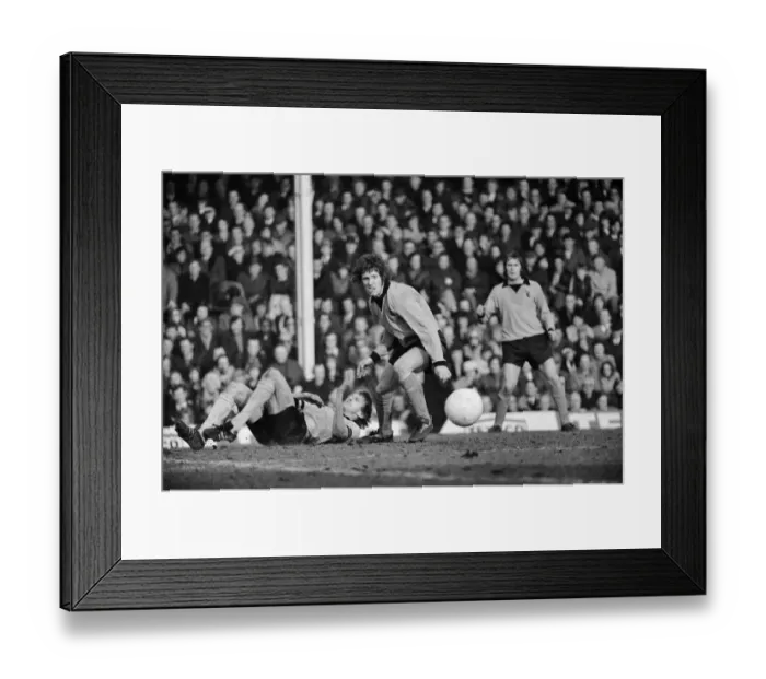 Framed Print : FA Cup Quarter Final. Wolverhampton Wanderers v. Coventry. 17th March 1973