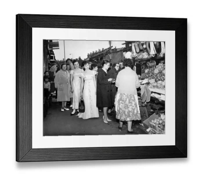 Framed Print : Joan Littlewoods Theatre Workshop in Stratford, East London