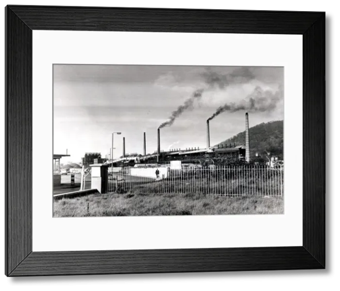 Framed Print : Coal - Phurnacite Plant - Abercwmboi - Aberaman - Once known as