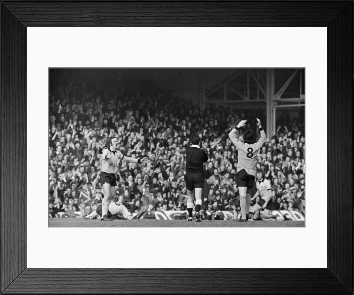 Framed Print : FA Cup Quarter Final. Wolverhampton Wanderers v. Coventry. 17th March 1973 Framed Print : FA Cup Quarter Final. Wolverhampton Wanderers v. Coventry. 17th March 1973