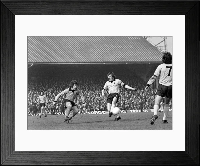 Framed Print : FA Cup Quarter Final. Wolverhampton Wanderers v. Coventry. 17th March 1973