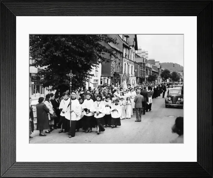 Framed Print : Bala Pilgrimage: Over 20, 000 pilgrims from England, Wales Framed Print : Bala Pilgrimage: Over 20, 000 pilgrims from England, Wales