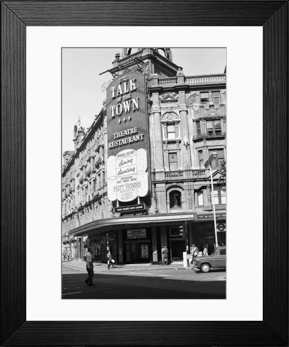 Framed Print : Exterior view of the London Hippodrome, after its conversion into the Talk of the Town Framed Print : Exterior view of the London Hippodrome, after its conversion into the Talk of the Town
