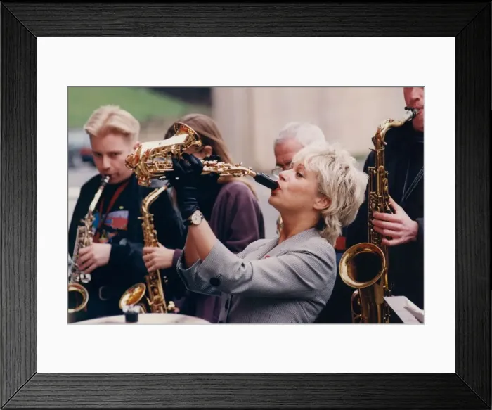 Framed Print : Denise Welch launches the Northern Electric Arts Awards at the Live Theatre in Newcastle Framed Print : Denise Welch launches the Northern Electric Arts Awards at the Live Theatre in Newcastle