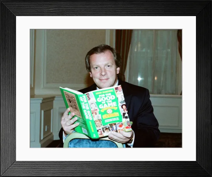 Framed Print : PFA General Meeting, Manchester, 2nd December 1991. Gordon Taylor Framed Print : PFA General Meeting, Manchester, 2nd December 1991. Gordon Taylor