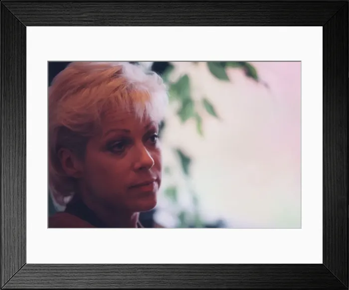 Framed Print : Denise Welch during an interview 15 November 1997 circa Framed Print : Denise Welch during an interview 15 November 1997 circa