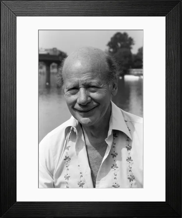 Framed Print : Roy Plomley who devised and has presented the Desert Island Discs radio programme since Framed Print : Roy Plomley who devised and has presented the Desert Island Discs radio programme since