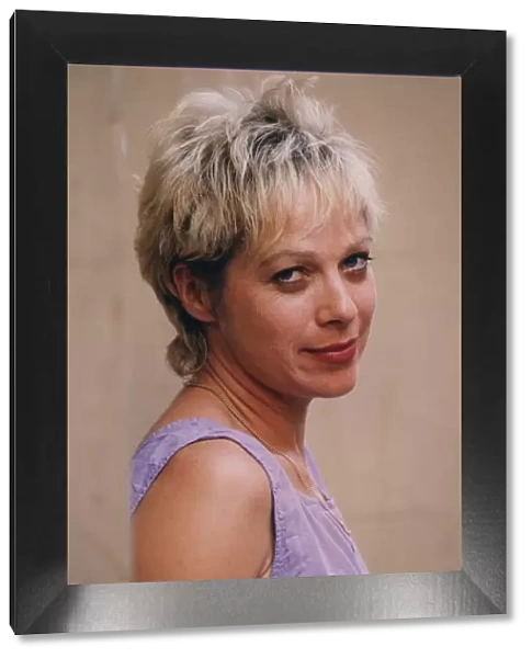 Denise Welch during an interview 15 March 1996 circa