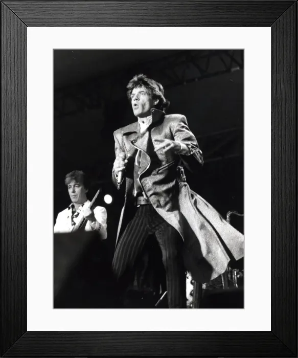 Framed Print : Rolling Stones - Wembley - 4th July 1990 - WME Copyright Image - Pictures taken as a Framed Print : Rolling Stones - Wembley - 4th July 1990 - WME Copyright Image - Pictures taken as a