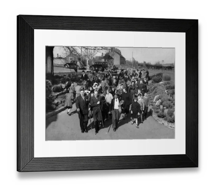 Framed Print : Followed by local children the tutti-men set out to pay their calls for a coin or a kiss Framed Print : Followed by local children the tutti-men set out to pay their calls for a coin or a kiss