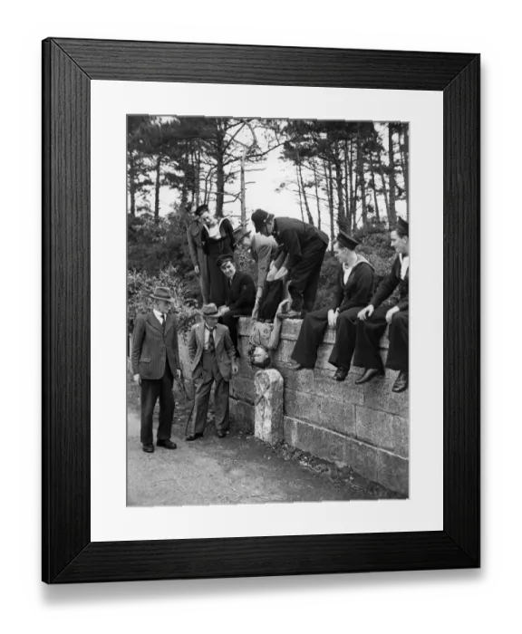 Framed Print : Here are a few of the quaint survivals of other ages that still delight the town Framed Print : Here are a few of the quaint survivals of other ages that still delight the town