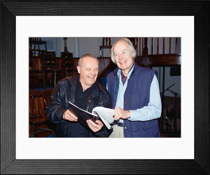 Framed Print : An Evening with Dylan Thomas, a one off stage performance for The Prince Framed Print : An Evening with Dylan Thomas, a one off stage performance for The Prince