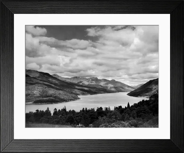 Framed Print : A scenic view of Loch Long, looking towards Arrochar 24th August 1946 Framed Print : A scenic view of Loch Long, looking towards Arrochar 24th August 1946