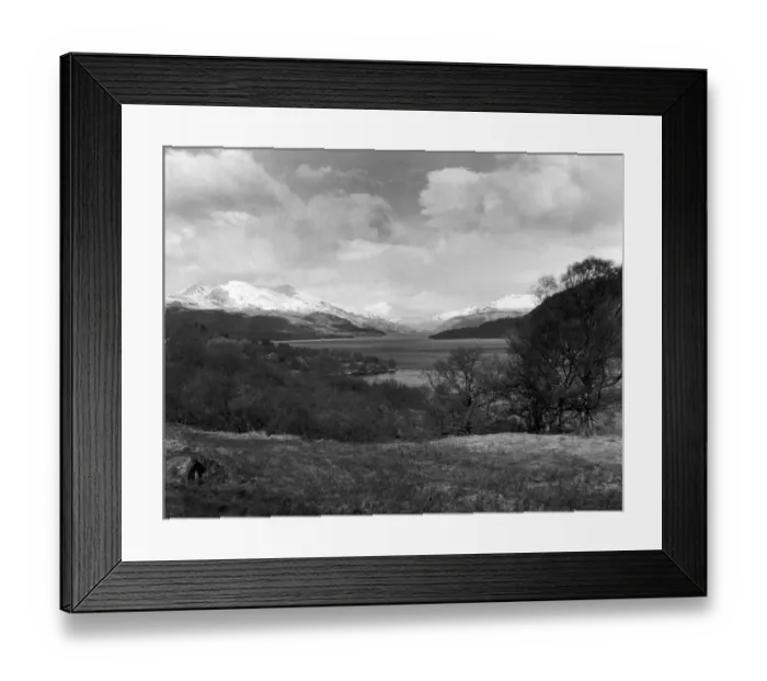 Framed Print : View over Loch Lomond, Looking North from the lower slopes of Beinn Bhreac 22nd February Framed Print : View over Loch Lomond, Looking North from the lower slopes of Beinn Bhreac 22nd February