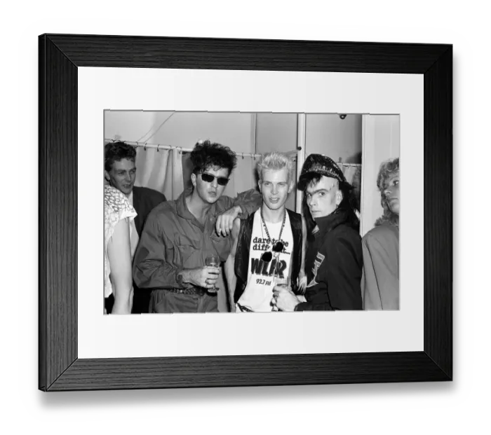 Framed Print : Ace fashion shop, Kings Road, Chelsea holds a party for its show biz clients