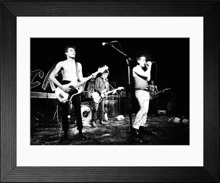 Framed Print : Punk Band Splodgeness Abounds at Nottingham Rock City. 21st March 1981 Framed Print : Punk Band Splodgeness Abounds at Nottingham Rock City. 21st March 1981