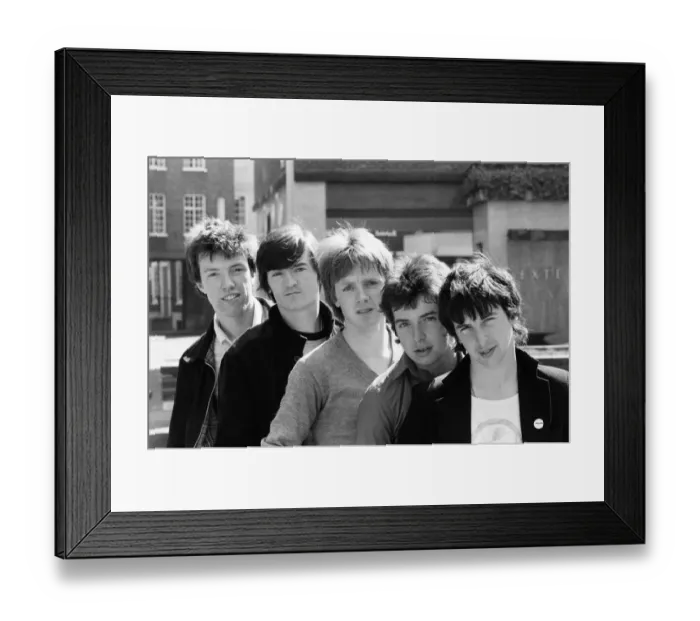 Framed Print : The Undertones l-r John O Neill, Michael Bradley, Fergal Sharkey Framed Print : The Undertones l-r John O Neill, Michael Bradley, Fergal Sharkey