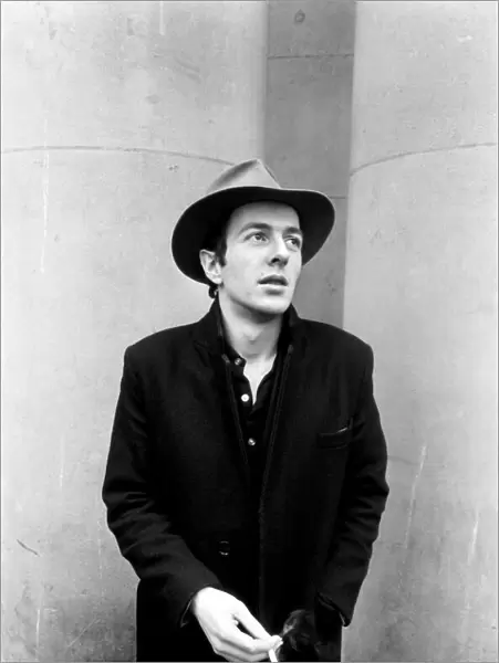 Joe Strummer of 'The Clash'. January 1981