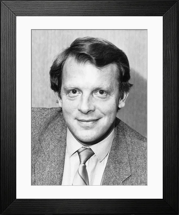 Framed Print : Gordon Taylor professional Footballers Association Secretary. Circa 1981