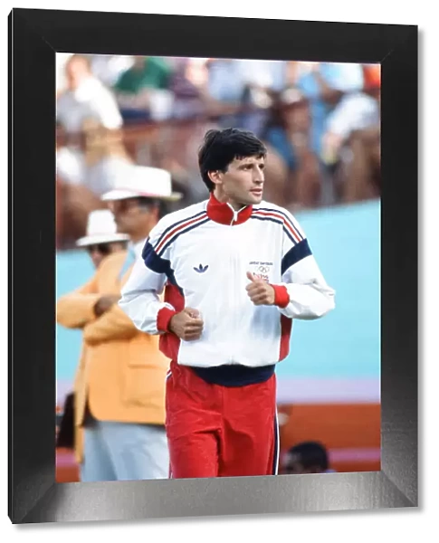 1984 Los Angeles Olympic Games. Mens 800m Final. 6th August 1984. Sebastian Coe