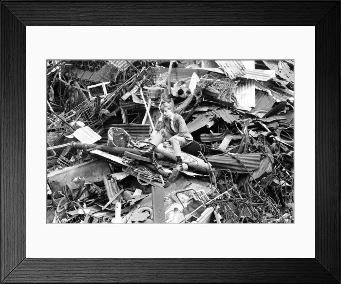 Framed Print : Andrew Carlo, student aged 18 years old, from Colchester in Essex, pictured 3rd June 1983 Framed Print : Andrew Carlo, student aged 18 years old, from Colchester in Essex, pictured 3rd June 1983
