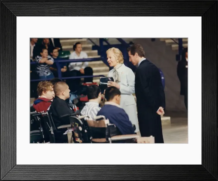 Framed Print : Prince Edward of Kent - The Duke and Duchess of Kent North East Royal Visits Framed Print : Prince Edward of Kent - The Duke and Duchess of Kent North East Royal Visits