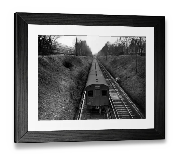 Framed Print : An electric train running through the suburbs of Newcastle on 3rd Mary 1958 Framed Print : An electric train running through the suburbs of Newcastle on 3rd Mary 1958