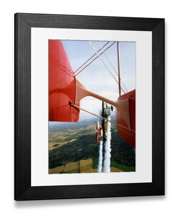 Framed Print : The Toyota / Lexus aerobatic display team go through their routine Framed Print : The Toyota / Lexus aerobatic display team go through their routine