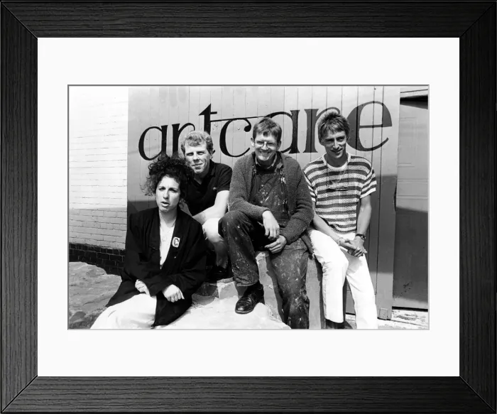 Framed Print : Singer Paul Weller, during his time in The Style Council Framed Print : Singer Paul Weller, during his time in The Style Council
