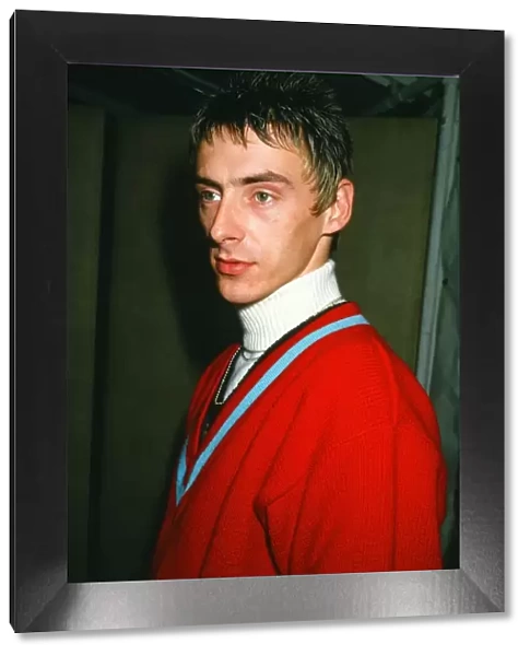 Paul Weller at House of Commons, London, Red Wedge Campaign in support of the Labour