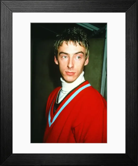 Framed Print : Paul Weller at House of Commons, London, Red Wedge Campaign in support of the Labour Framed Print : Paul Weller at House of Commons, London, Red Wedge Campaign in support of the Labour