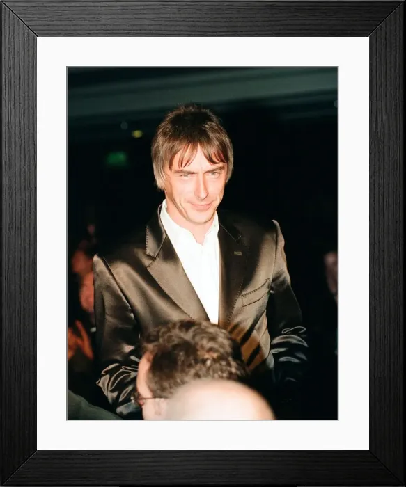 Framed Print : Paul Weller at Q Awards, London, October 1998