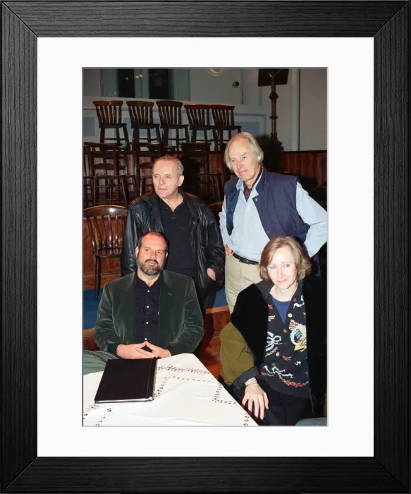 Framed Print : An Evening with Dylan Thomas, a one off stage performance for The Prince Framed Print : An Evening with Dylan Thomas, a one off stage performance for The Prince
