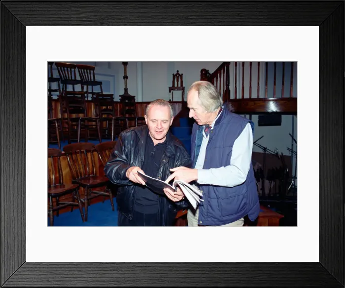 Framed Print : An Evening with Dylan Thomas, a one off stage performance for The Prince Framed Print : An Evening with Dylan Thomas, a one off stage performance for The Prince